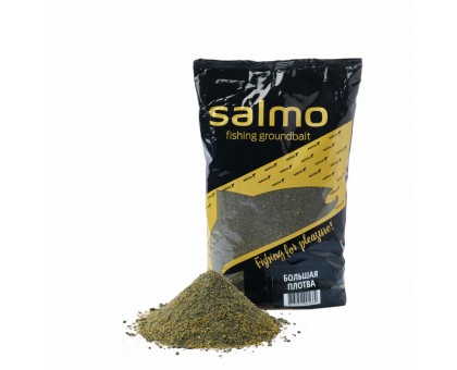 Прикормка Salmo большая плотва, 1кг Прикормка Salmo большая плотва, 1кг