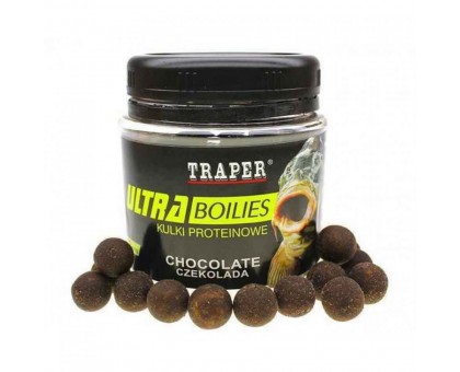 Бойлы Traper Ultra Boilies шоколад 12mm, 100г Бойлы Traper Ultra Boilies шоколад 12mm, 100г