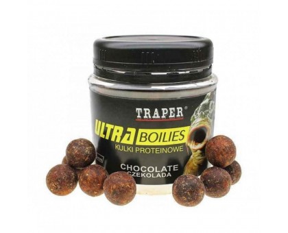 Бойлы Traper Ultra Boilies шоколад 16mm, 100г Бойлы Traper Ultra Boilies шоколад 16mm, 100г