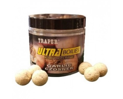 Бойлы Traper Ultra Boilies чеснок 16mm, 100г Бойлы Traper Ultra Boilies чеснок 16mm, 100г