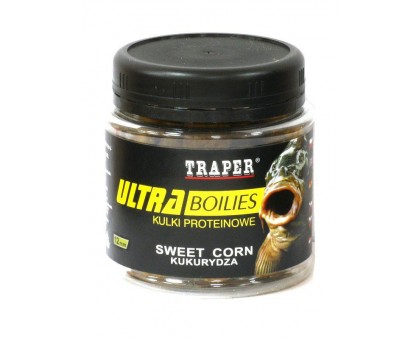 Бойлы Traper Ultra Boilies кукуруза 16mm, 100г Бойлы Traper Ultra Boilies кукуруза 16mm, 100г