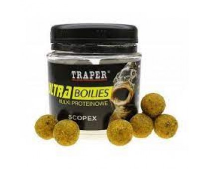 Бойлы Traper Ultra Boilies скопекс 12mm, 100г Бойлы Traper Ultra Boilies скопекс 12mm, 100г