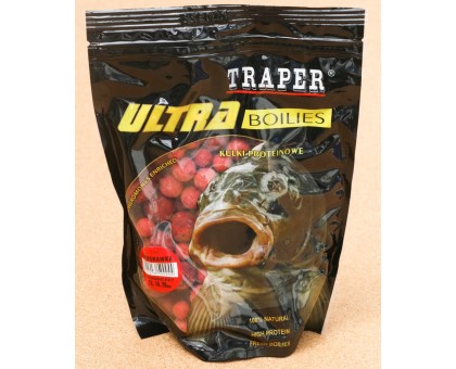 Бойлы Traper клубника 16мм Бойлы Traper клубника 16мм