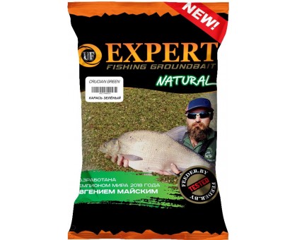 Прикормка Feeder.by natural карась зелёный, 0.8 кг Прикормка Feeder.by natural карась зелёный, 0.8 кг