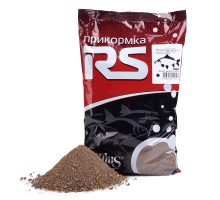 Прикормка рыболовная RS Карп Чёрный мелкого помола, 1 кг