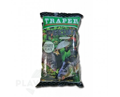 Прикормка Traper Secret Фидер Чёрный, 1 кг Прикормка Traper Secret Фидер Чёрный, 1 кг